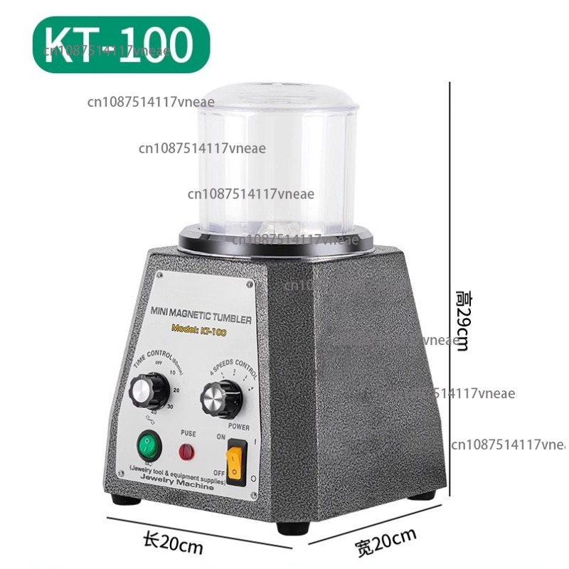 Jewelry Magnetic Tumbler Polisher Pin - KD-100 Magnetic Tumbler with 100g Pins