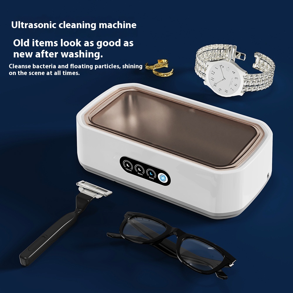 Ultrasonic Cleaner Machine Glasses Denture - Ultrasonic Cleaner Machine Eyeglass 650ml Mini
