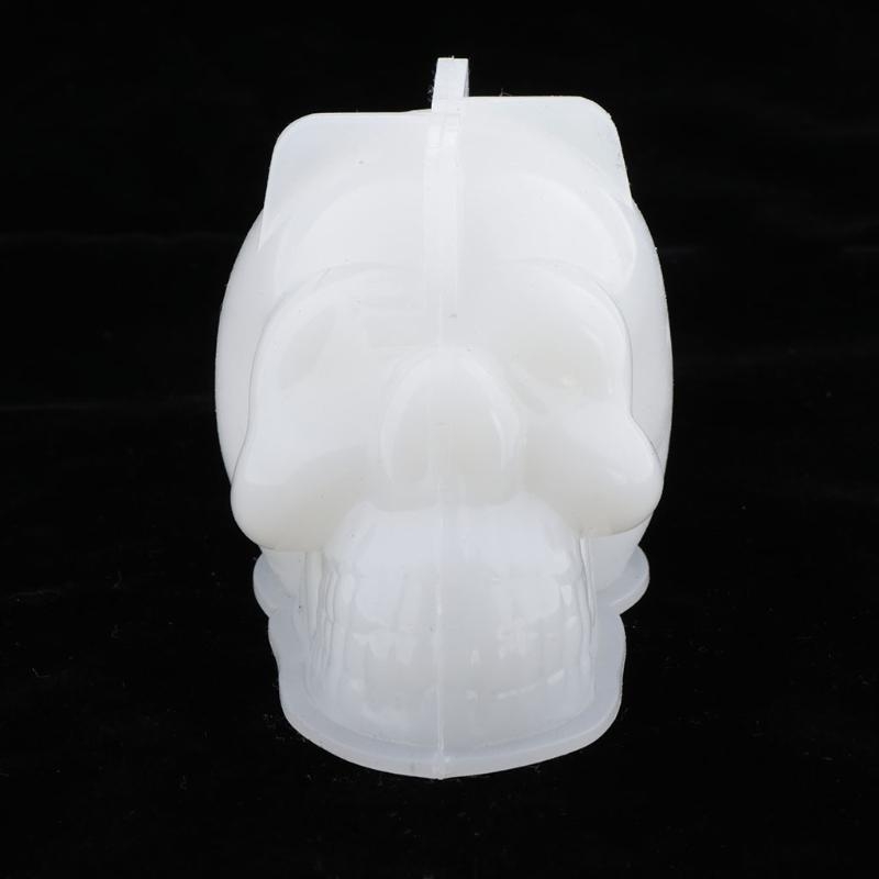 Casting Mold Jewelry Silicone Rubber - N5KA Skull Epoxy Resin Mold Halloween