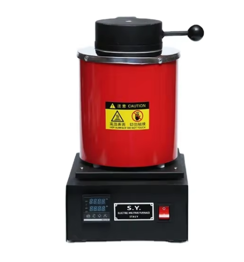 Gold Melting Furnace Crucible 2Kg - 2kg Mini Portable Metal Gold and