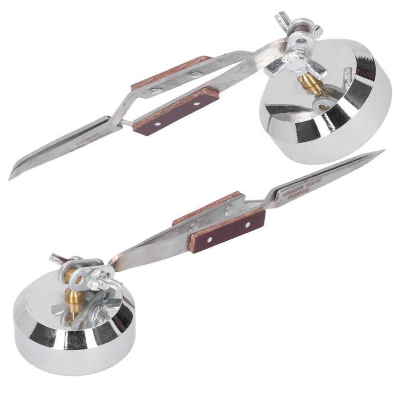 Metal Third Hand Base with Twe - Third Hand Soldering Tweezers Base review and price
