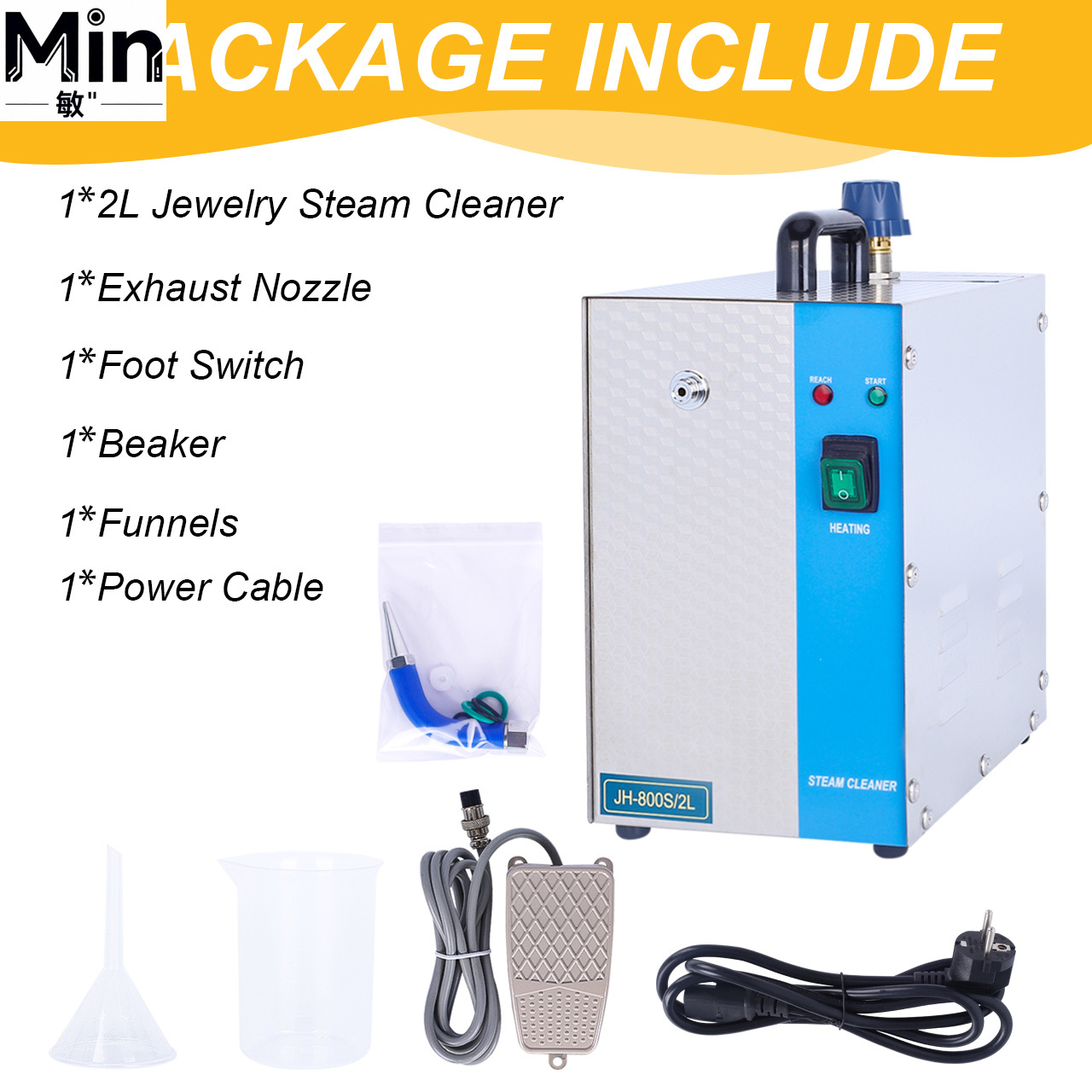 2L Jewelry Steam Cleaner 1300W - Jewelry Steam Cleaner Professional 2L review and price
