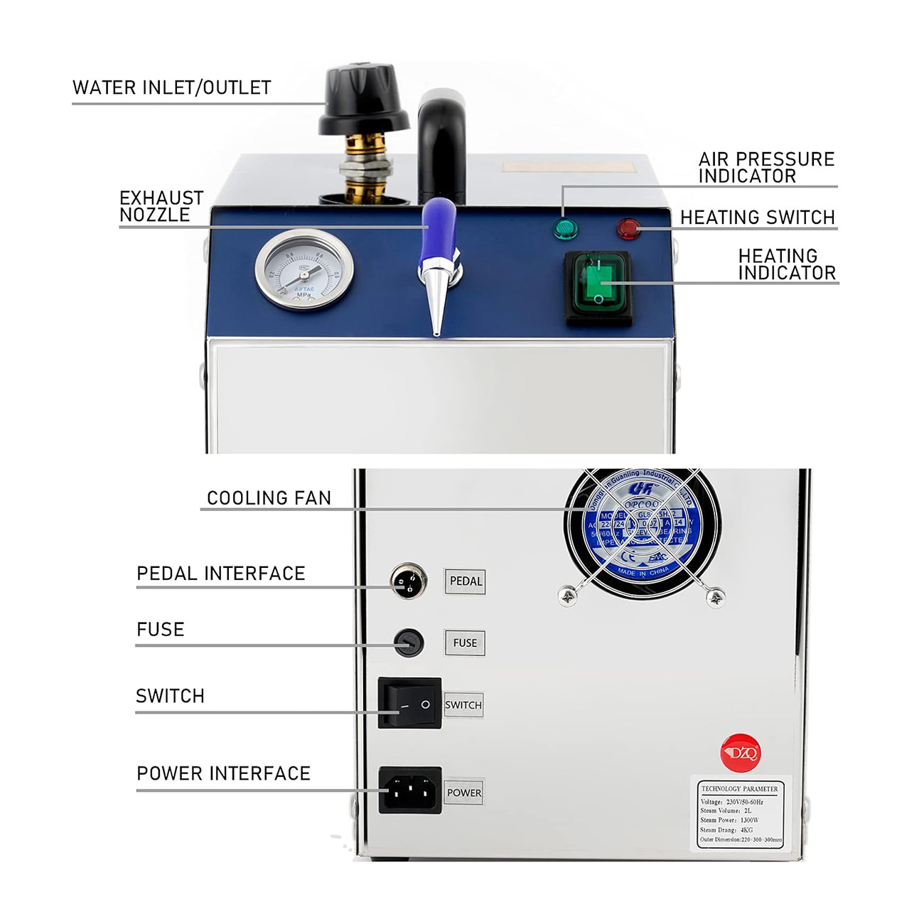 Professional 2L Jewelry Steam  - Jewelry Steam Cleaner Professional 2L review and price