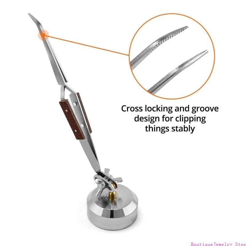 E1PE Third Hand Tweezers Solde - Third Hand Soldering Tweezers Base review and price