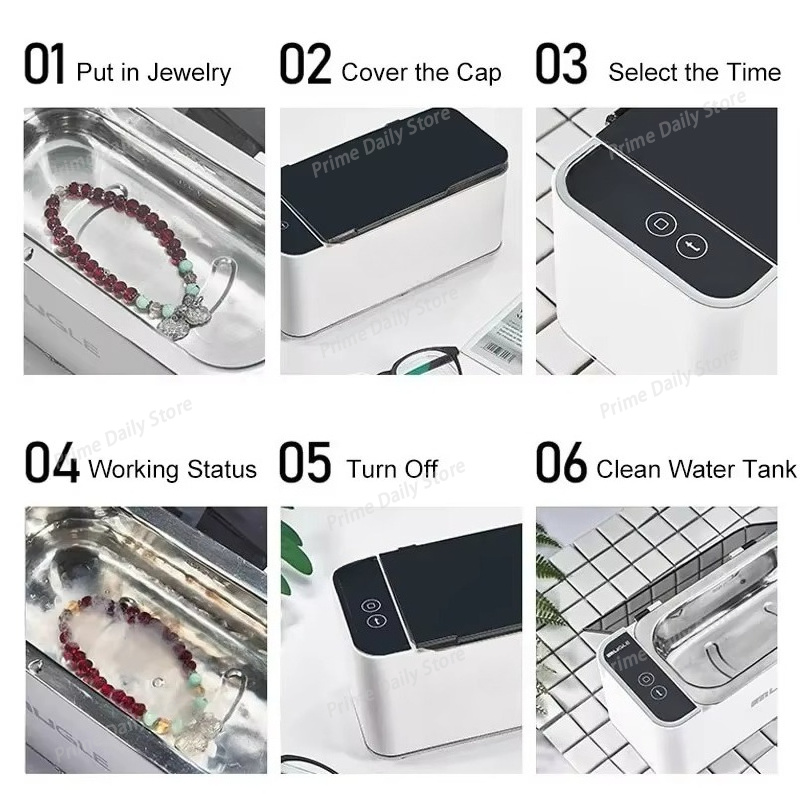 Smart Home Ultrasonic Cleaner  - Ultrasonic Cleaner Machine Glasses Denture review and price