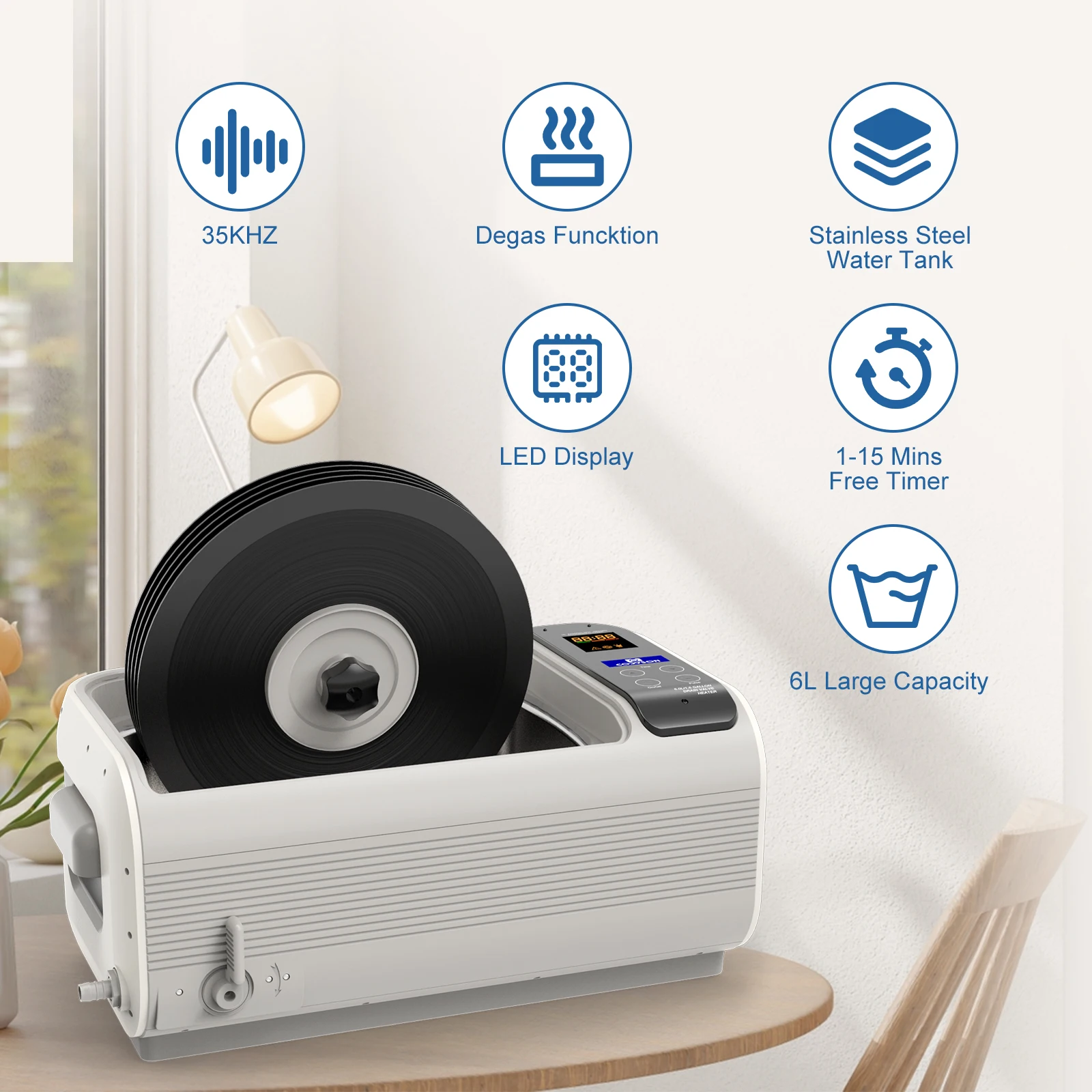 &Ultrasonic Cleaner Heating Ba - Ultrasonic Jewelry Cleaner Digital Timer review and price