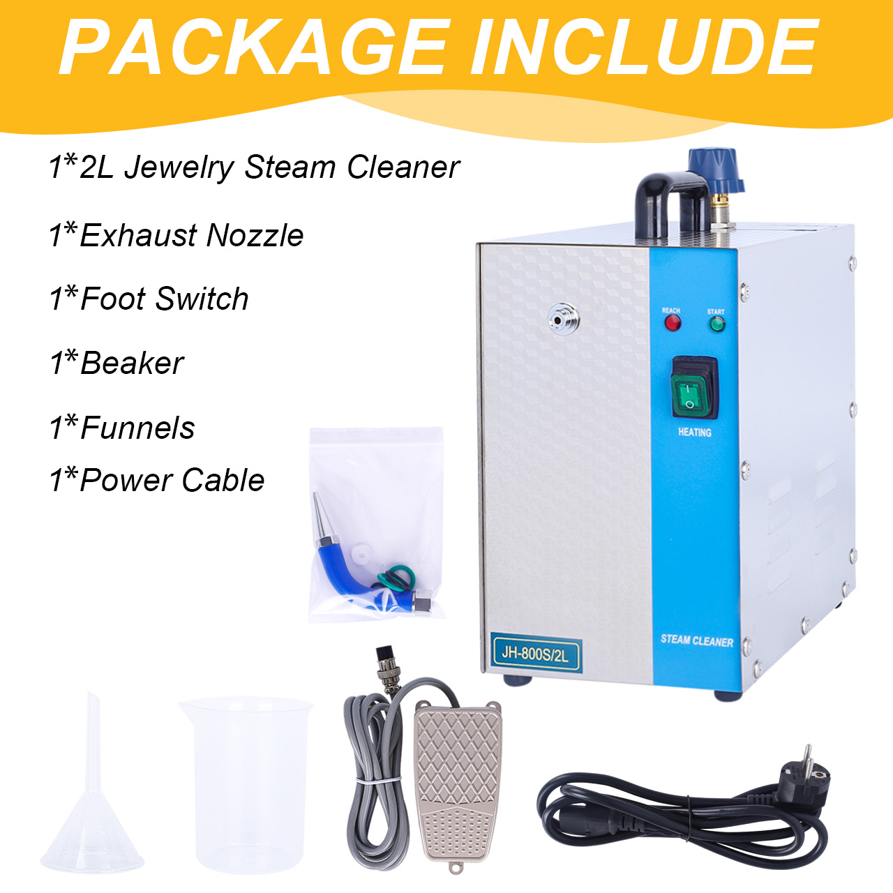 Professional Steam Jewelry Cle - Jewelry Steam Cleaner Professional 2L review and price