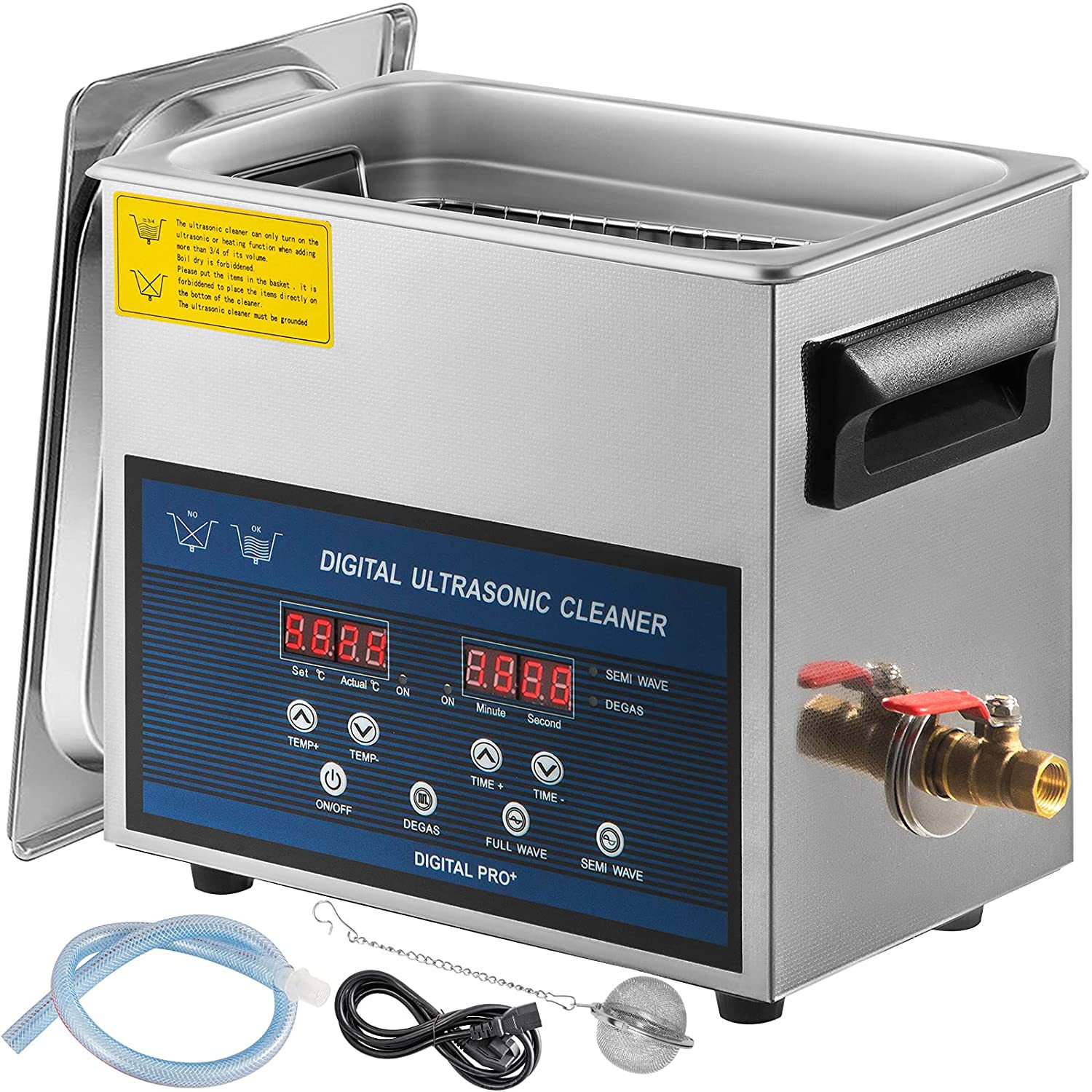 6L Professional Ultrasonic Cle - Ultrasonic Jewelry Cleaner Digital Timer review and price