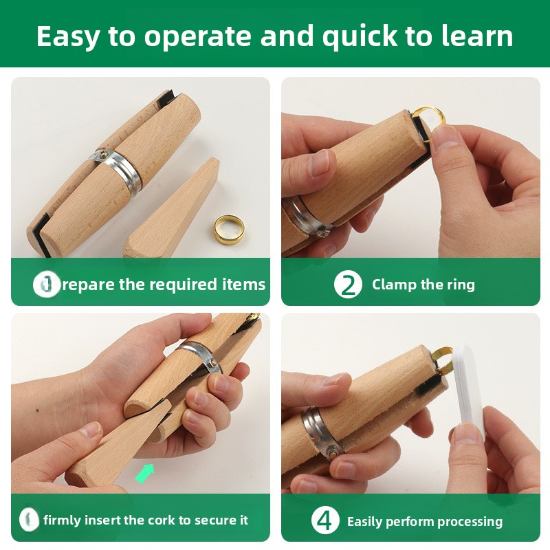 Non Scratch Wood Ring Clamp fo - Ring Clamp Wood Jewelry Setting Tool review and price
