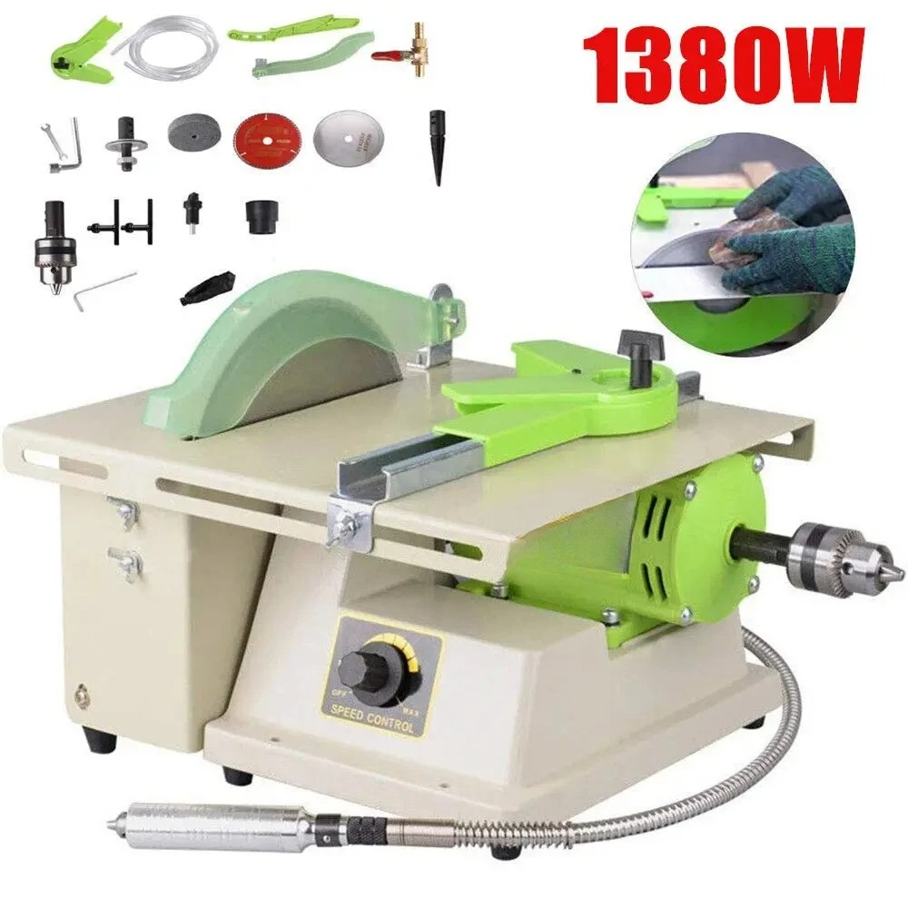 Rock Polishing Buffer Machine  - Bench Buffer Jewelry Polishing Machine review and price