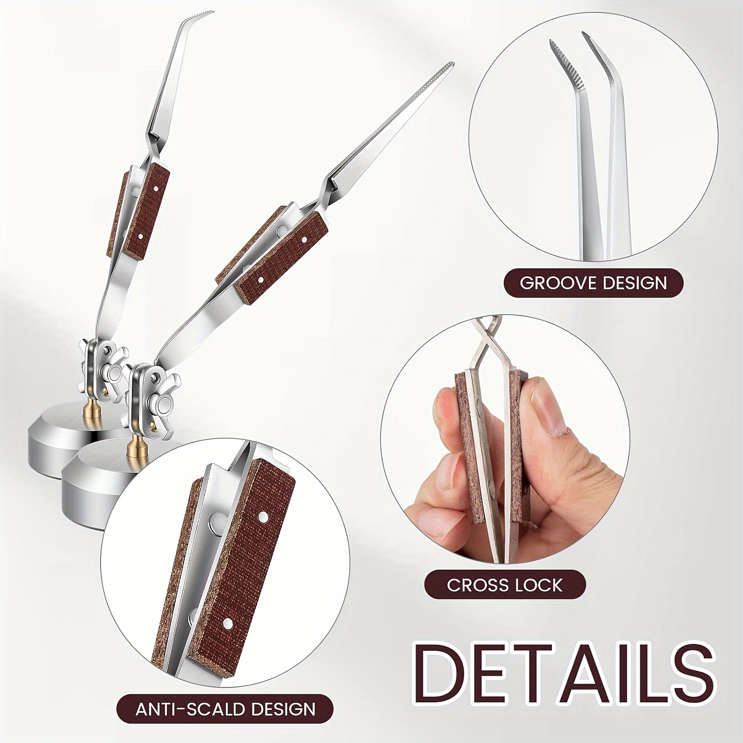 Third Hand Soldering Tweezers  - Third Hand Soldering Tweezers Base review and price