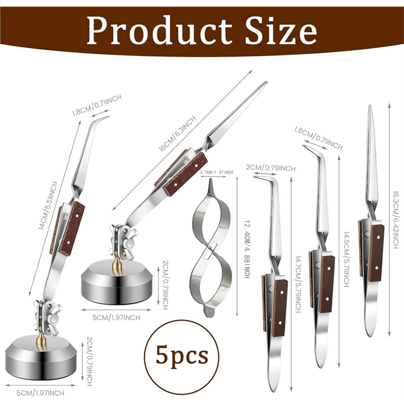 AT63-Soldering Tweezers With B - Third Hand Soldering Tweezers Base review and price
