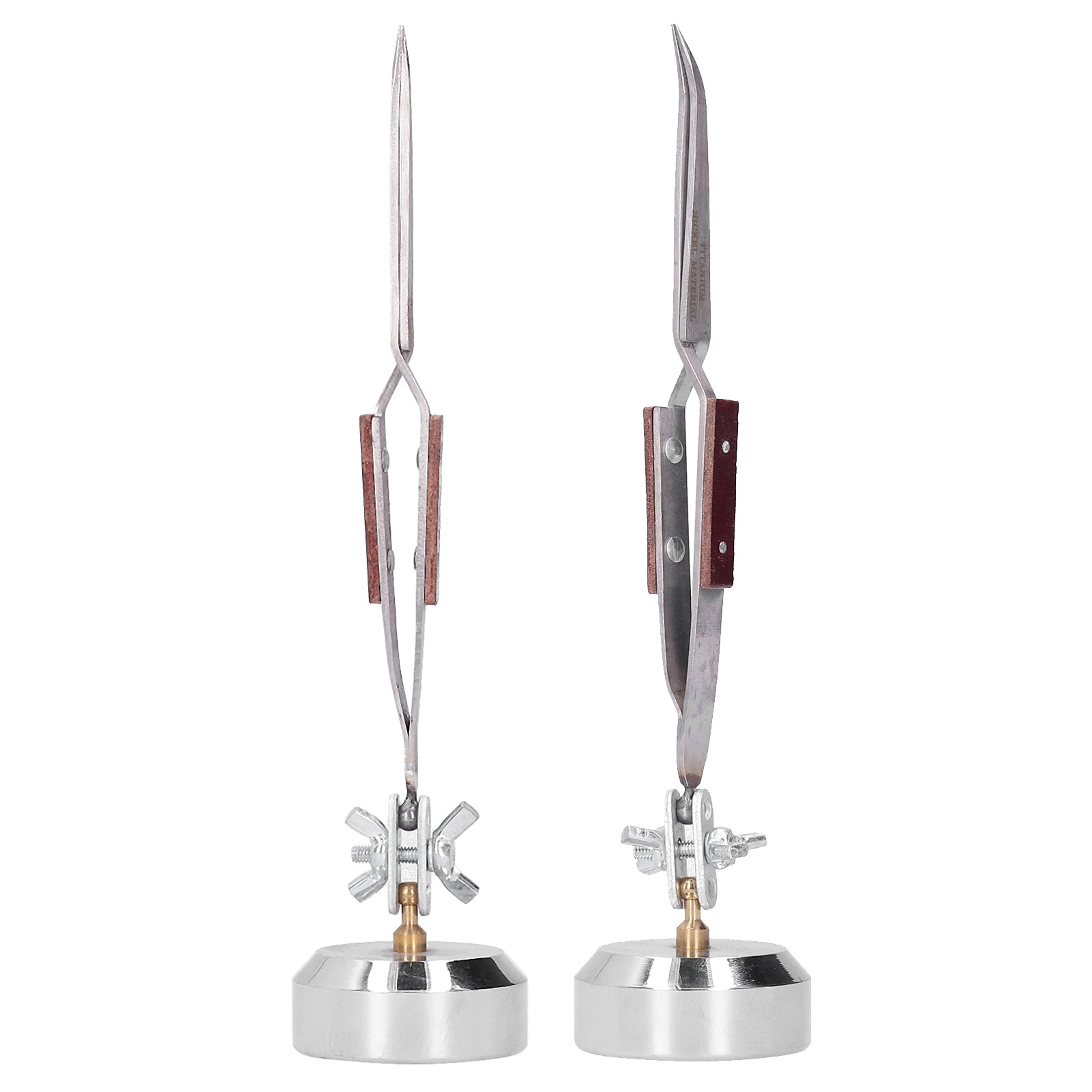 Metal Third Hand Base with Twe - Third Hand Soldering Tweezers Base review and price