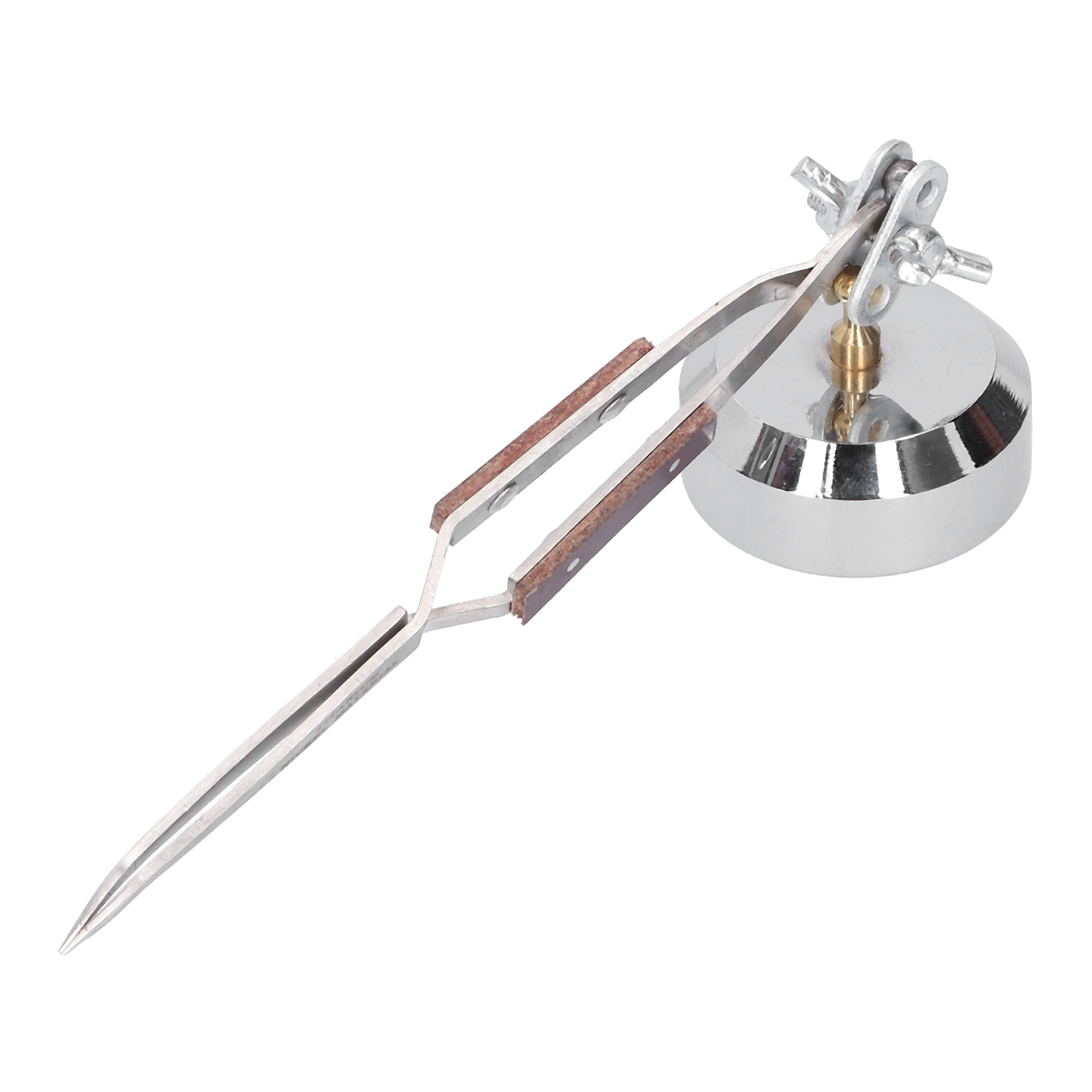 Metal Third Hand Base with Twe - Third Hand Soldering Tweezers Base review and price