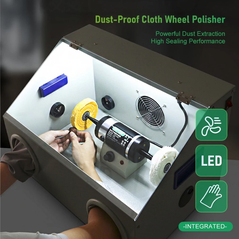 200W Jewelry Polishing Machine - Bench Buffer Jewelry Polishing Machine review and price