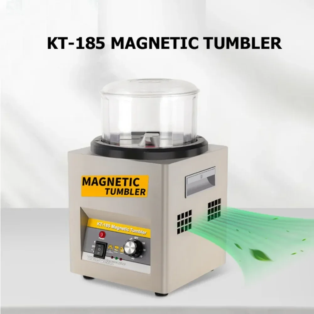 KT-185 Magnetic Tumbler 180mm  - Jewelry Magnetic Tumbler Polisher Pin review and price
