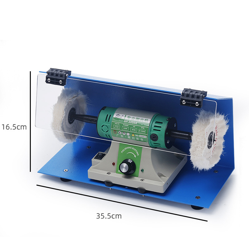 High Quality Safe Motor Buffer - Bench Buffer Jewelry Polishing Machine review and price