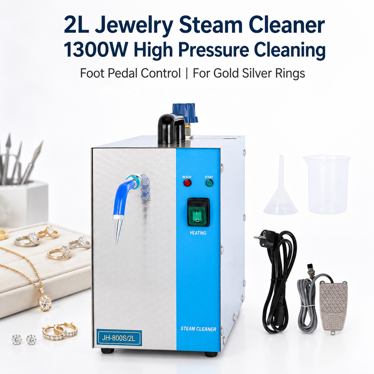 110V 2L Jewelry Steam Cleaning - Jewelry Steam Cleaner Professional 2L review and price