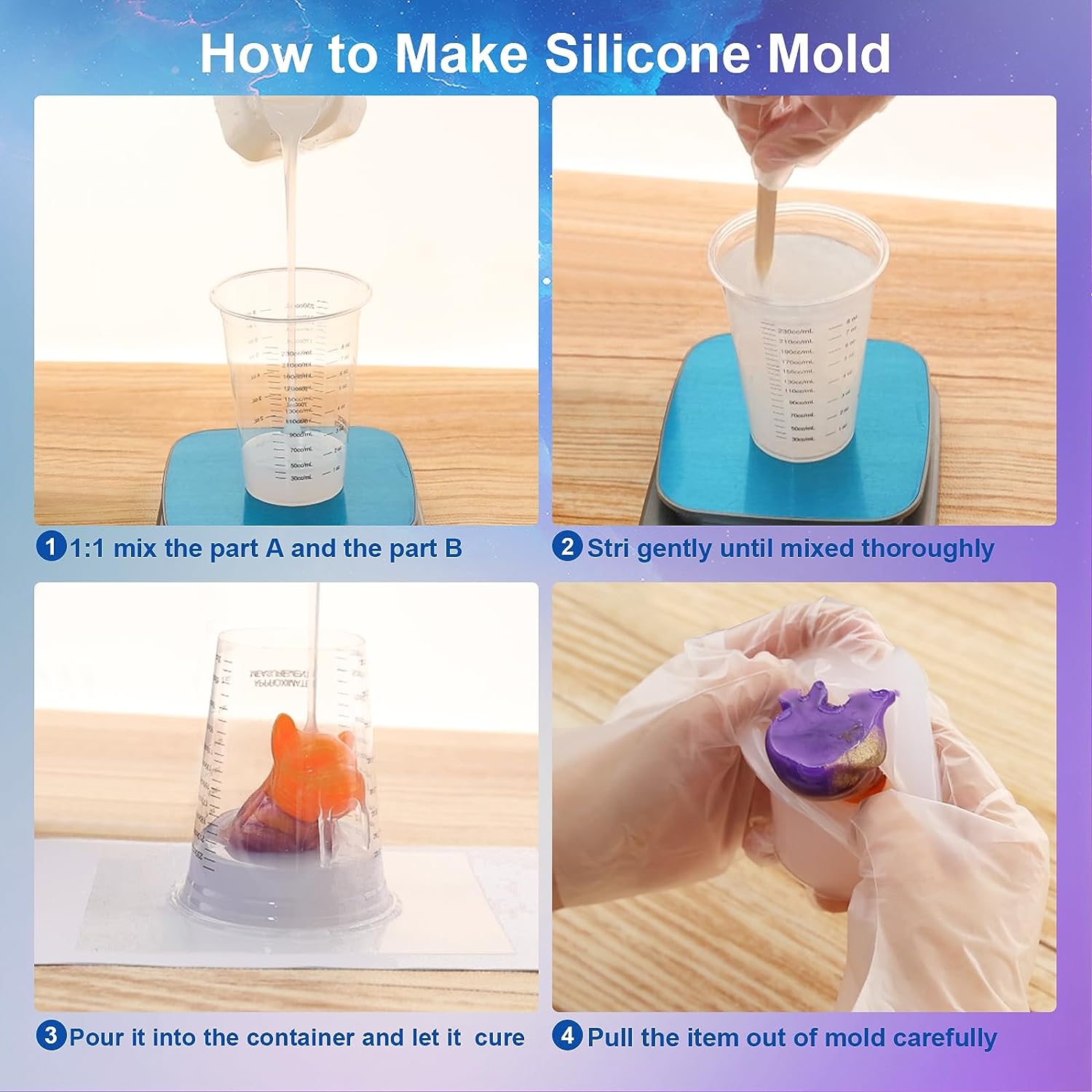 Platinum Liquid Silicon 15A Li - Casting Mold Jewelry Silicone Rubber review and price