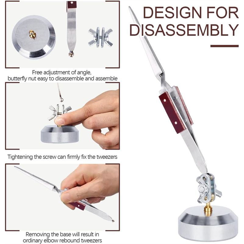 Third Hand For Soldering Tool  - Third Hand Soldering Tweezers Base review and price