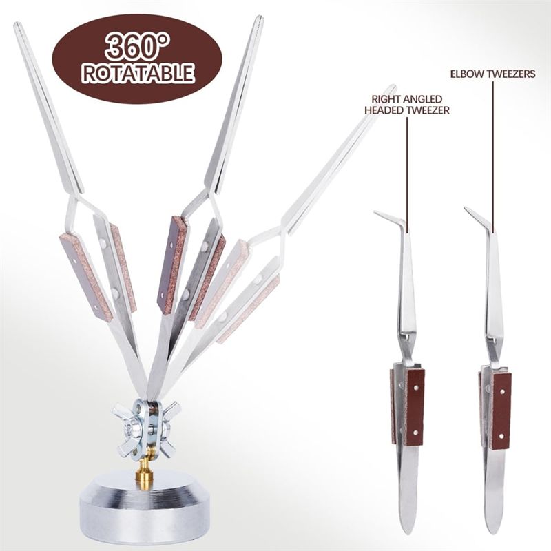 Third Hand For Soldering Tool  - Third Hand Soldering Tweezers Base review and price