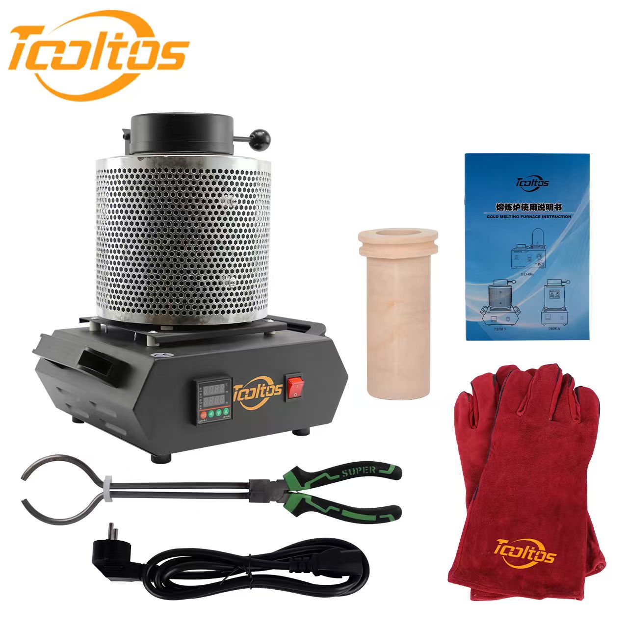 TOOLTOS Jewelry Gold Melting F - Gold Melting Furnace Crucible 2Kg review and price