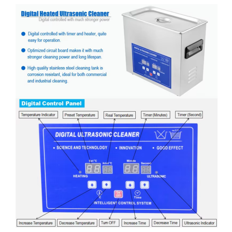 2L/3.2L/4.5L Digital Ultrasoni - Ultrasonic Jewelry Cleaner Digital Timer review and price