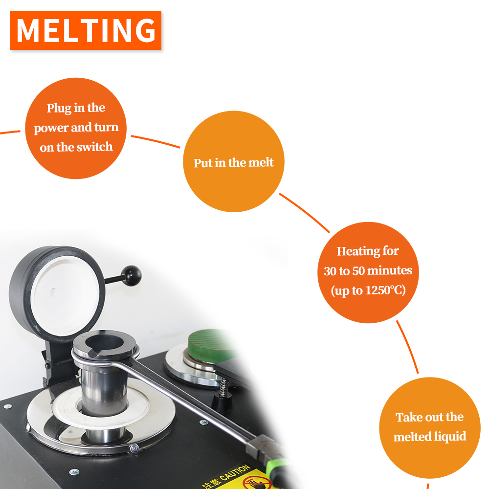 110V 2kg 1150℃ Jewelry Casting - Gold Melting Furnace Crucible 2Kg review and price