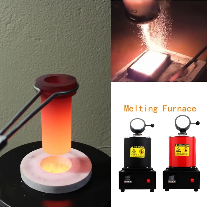 【Hot】2026 NIUPIKA Electric Gol - Gold Melting Furnace Crucible 2Kg review and price