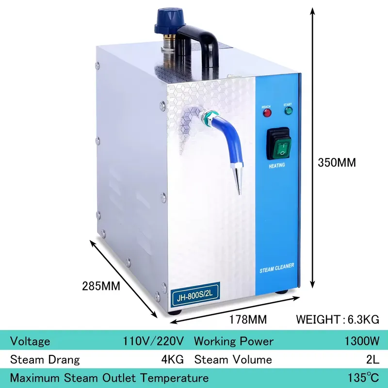 1300W Professional Steam Clean - Jewelry Steam Cleaner Professional 2L review and price