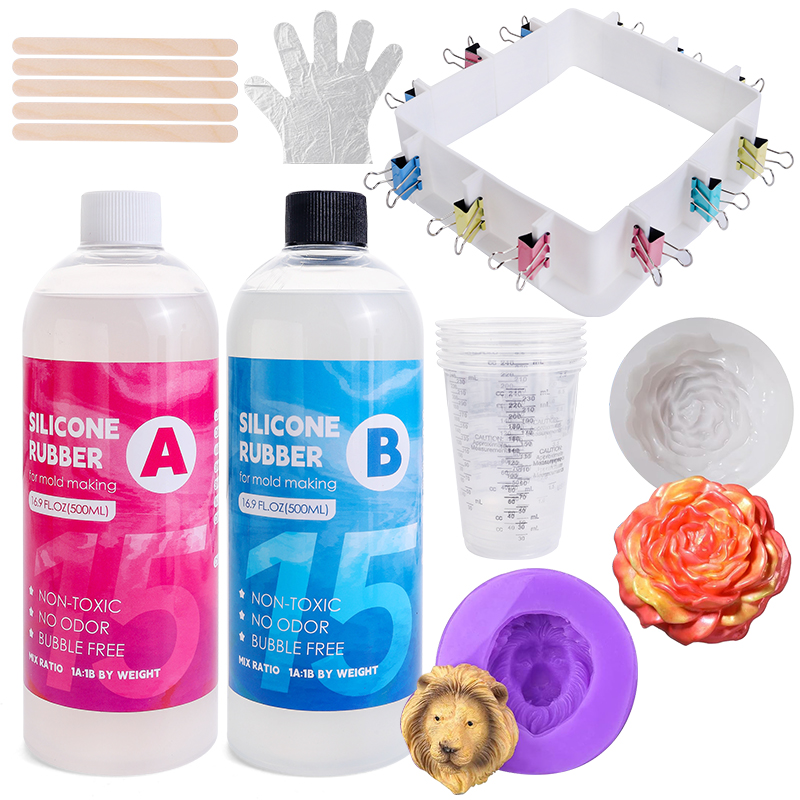 Silicone Mold Making Trial Kit - Casting Mold Jewelry Silicone Rubber review and price