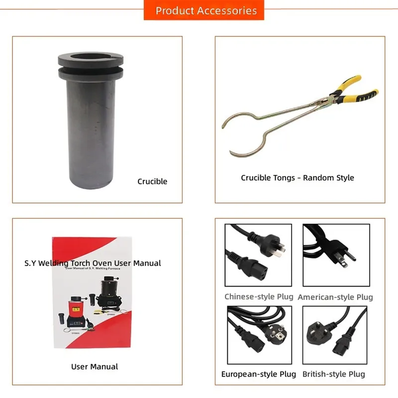 For 2KG Portable Metal Melting - Gold Melting Furnace Crucible 2Kg review and price