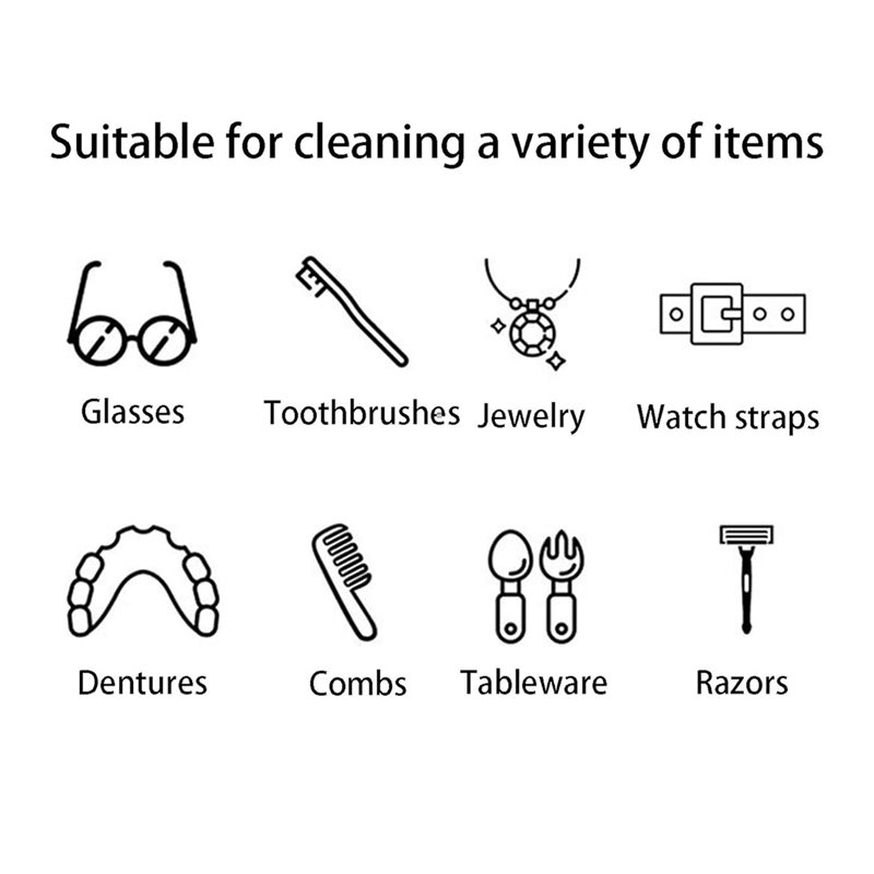 A84G- Ultrasonic Denture Clean - Ultrasonic Cleaner Machine Glasses Denture review and price