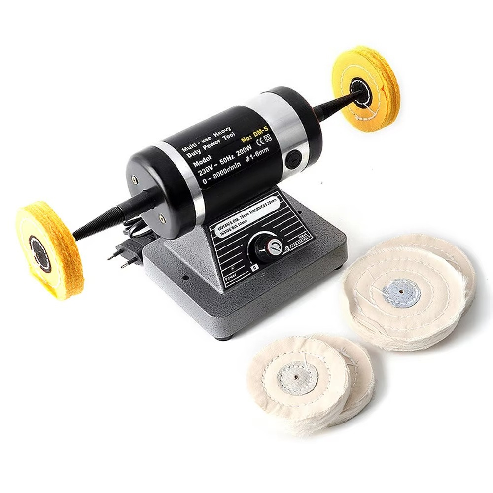 Electric Double Head Jewelry P - Bench Buffer Jewelry Polishing Machine review and price