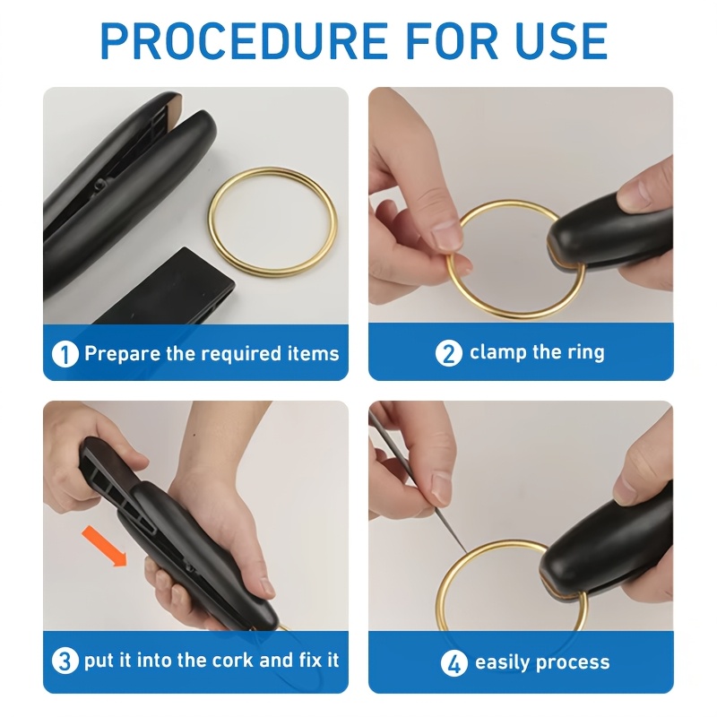 TOKTOS Professional Jewelry Ma - Ring Clamp Wood Jewelry Setting Tool review and price